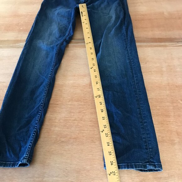 Kate Spade Broome Street Skinny Jeans Women 28 Blue Mid Rise Medium Wash Preppy - Picture 6 of 11